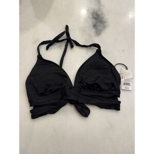 New Shade And Shore Bikini Top Medium Black